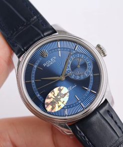 CELLINI DATE WHITE GOLD BLUE DIAL