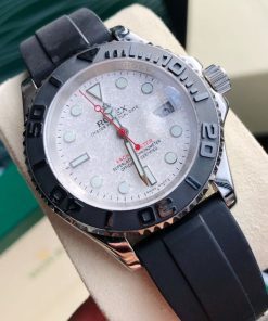 YACHT-MASTE BLACK BEZEL WHITE DIAL
