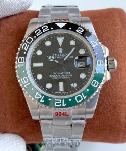 GMT-MASTER II CUSTOM GREEN BLACK BEZEL LIMITED EDITION