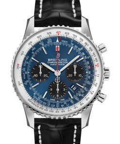 Breitling Navitimer 01  Black Croc Tang AB0121211 C1P1